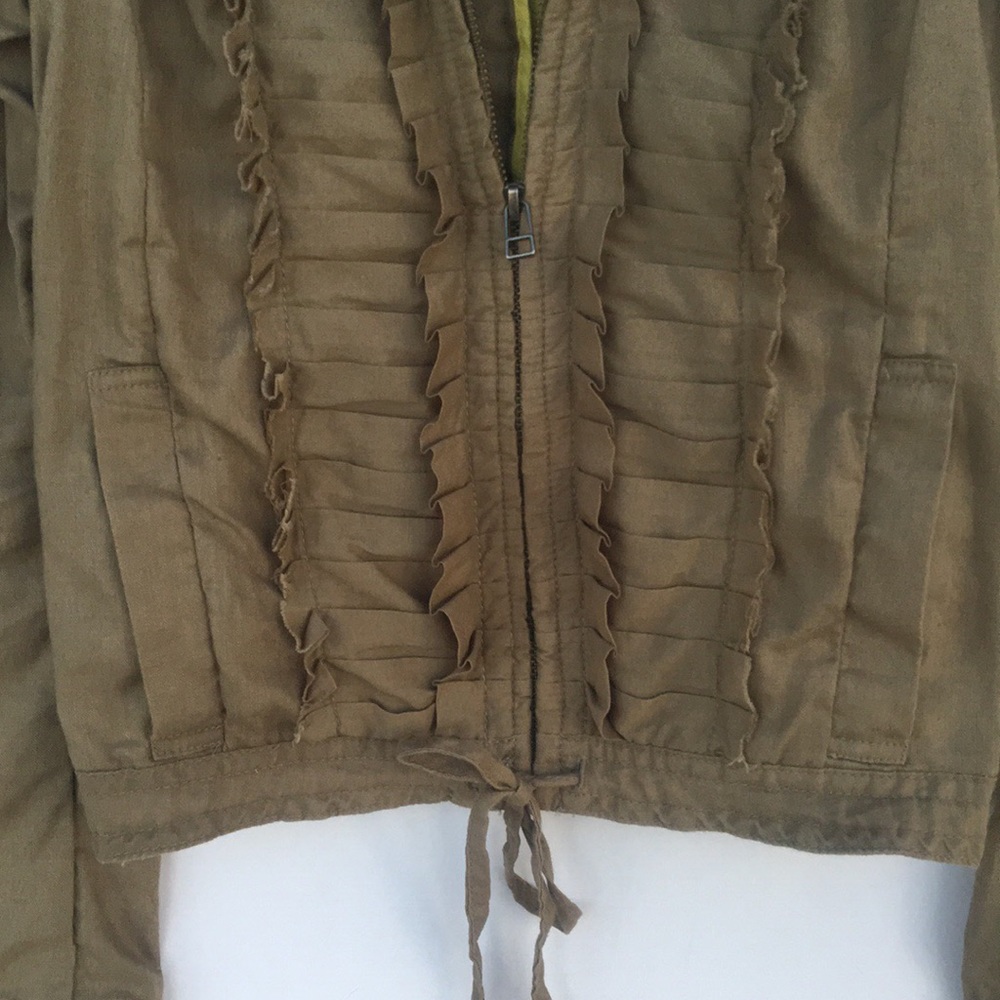 Anthropologie Hei Hei First Harvest Linen Jacket - Picture 4 of 5